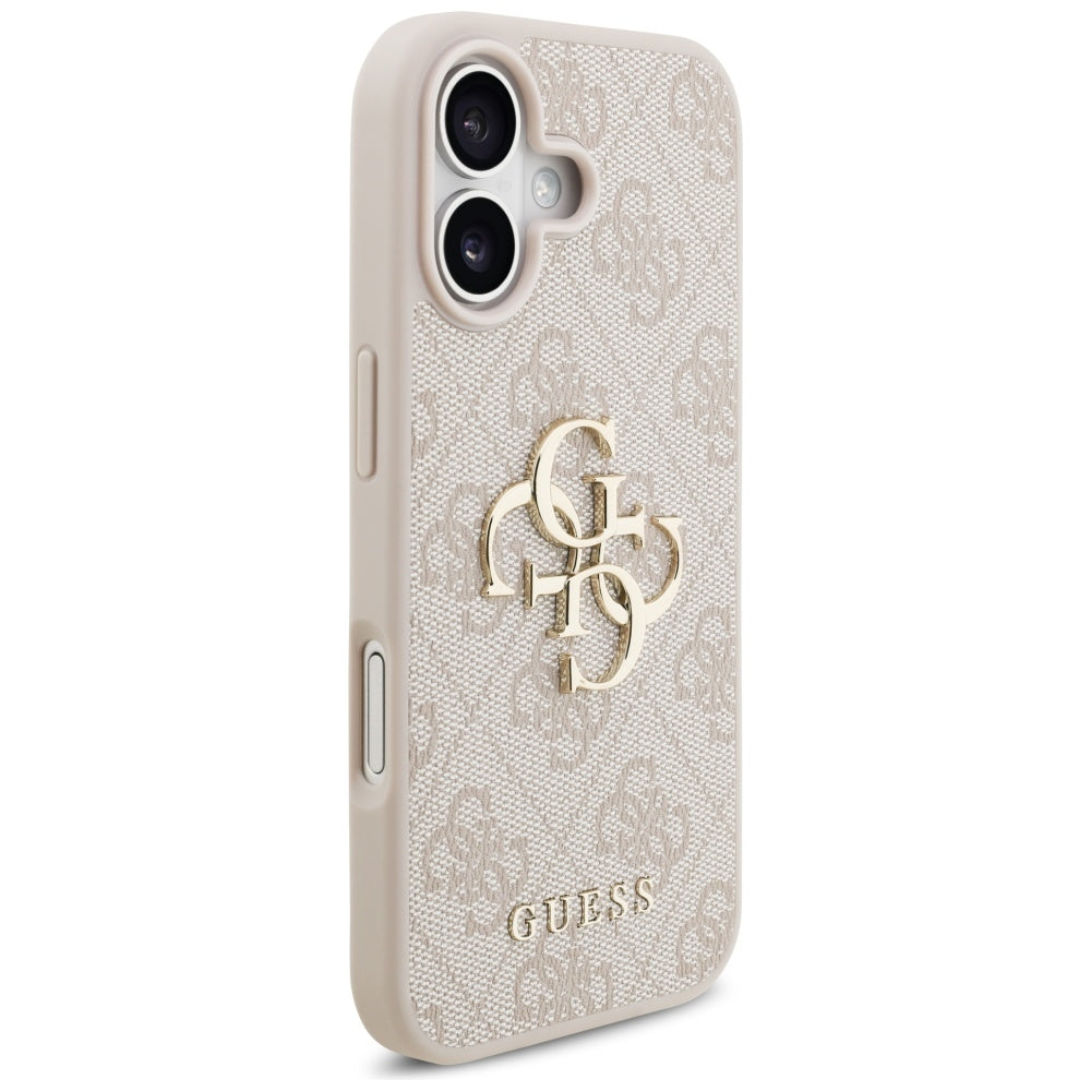 Ovitek za Apple iPhone 17, Guess, 4G Big Logo, Roza