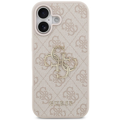 Ovitek za Apple iPhone 17, Guess, 4G Big Logo, Roza