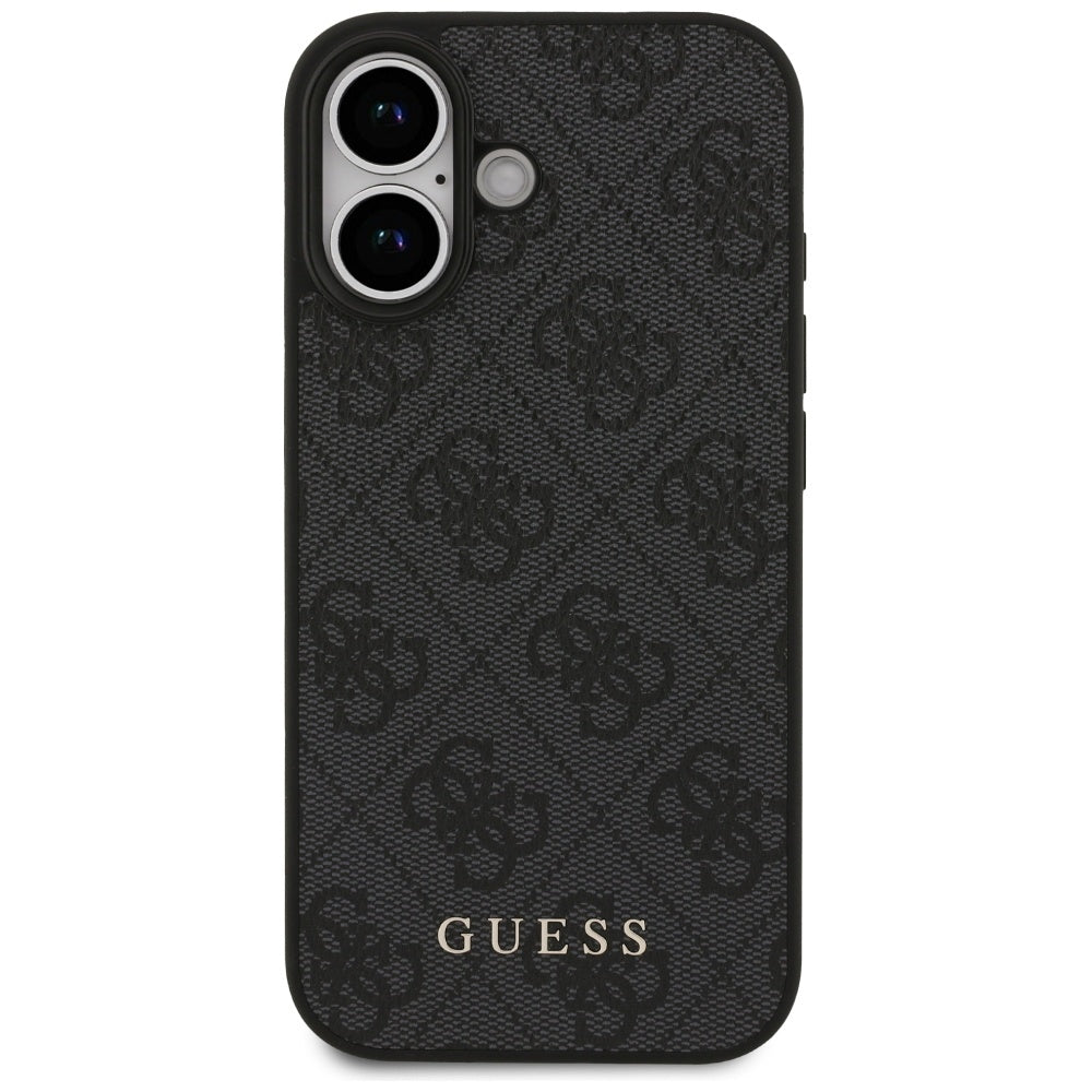 Ovitek za Apple iPhone 17, Guess, 4G Classic, črn
