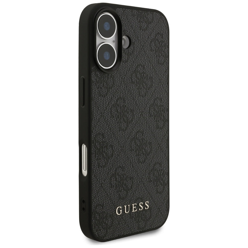 Ovitek za Apple iPhone 17, Guess, 4G Classic, črn