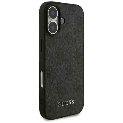 Ovitek za Apple iPhone 17, Guess, 4G Classic, črn
