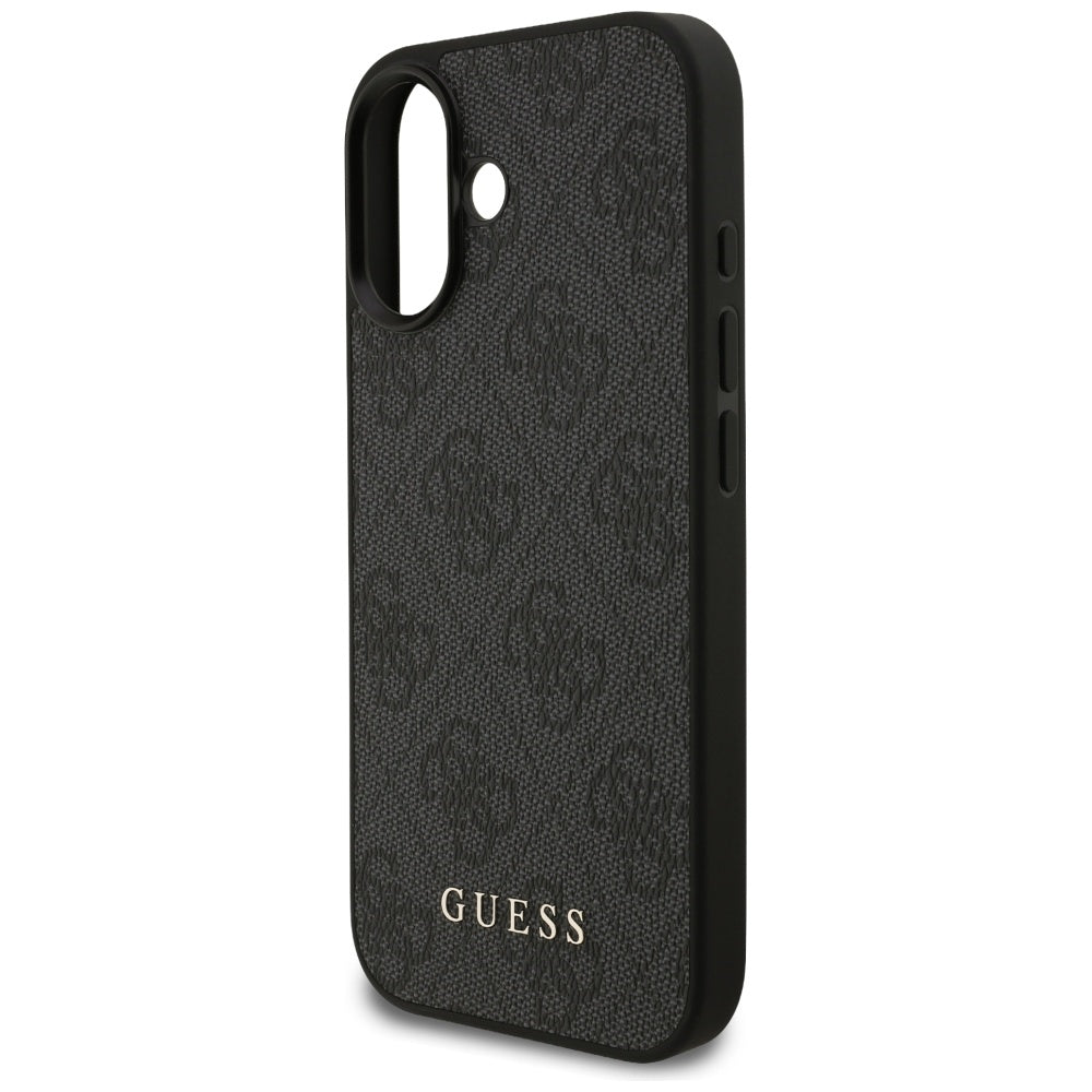 Ovitek za Apple iPhone 17, Guess, 4G Classic, črn