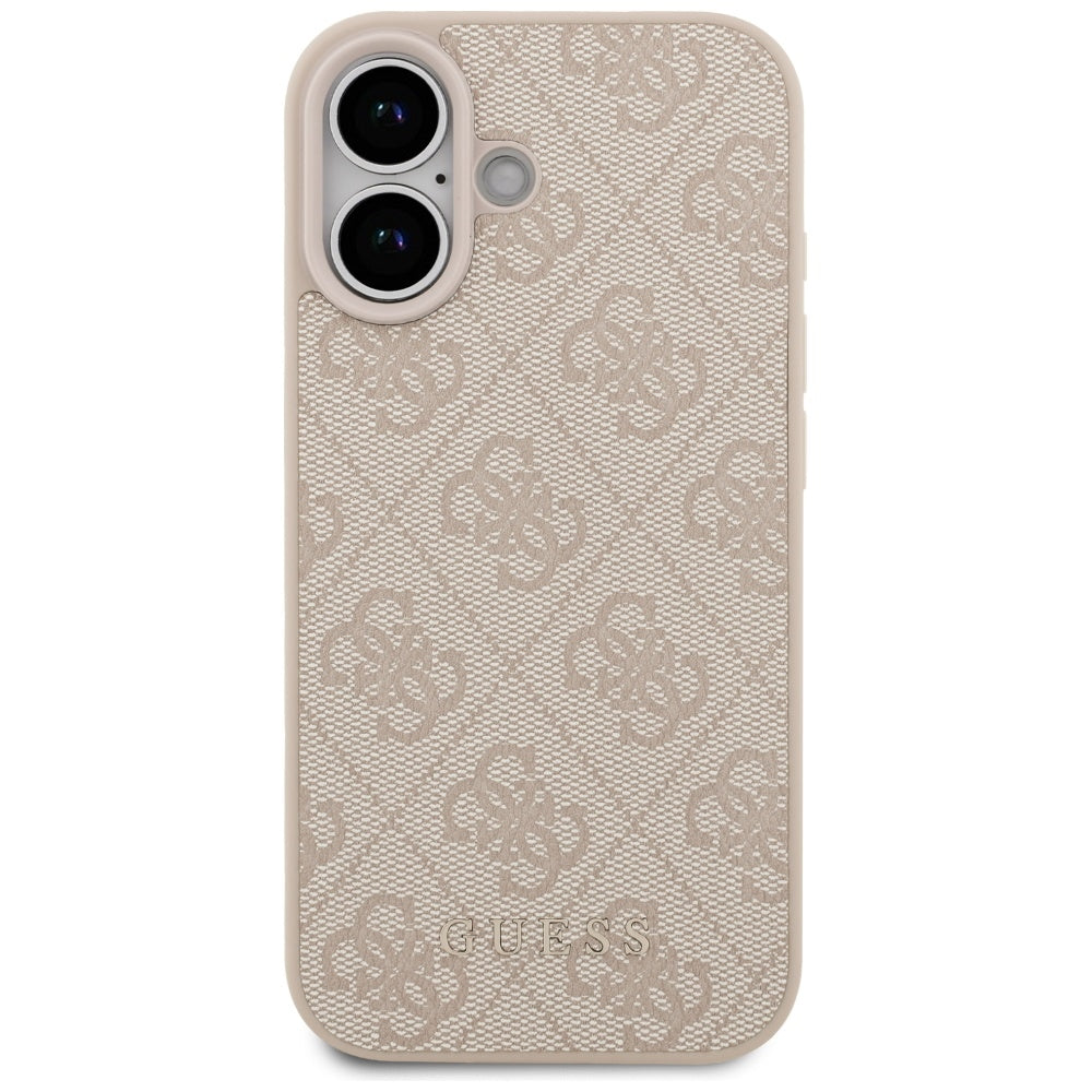 Ovitek za Apple iPhone 17, Guess, 4G Classic, Roza