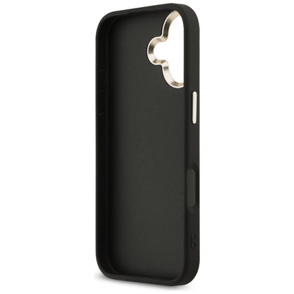 Ovitek za Apple iPhone 17, Guess, Big 4G Logo Classic, Črno Zlat