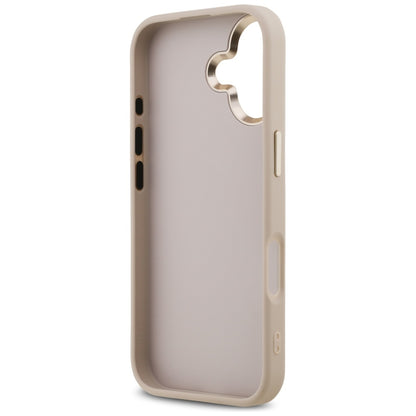 Ovitek za Apple iPhone 17, Guess, Big 4G Logo Classic, Zlato roza