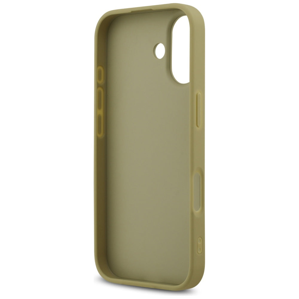Ovitek za Apple iPhone 17, Guess, Fixed Glitter Big 4G, Zlat