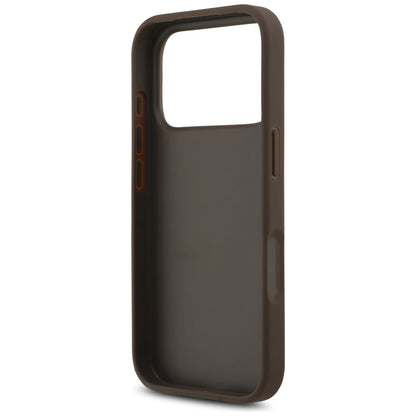 Ovitek za Apple iPhone 17 Pro, Guess, 4G Big Logo, rjava