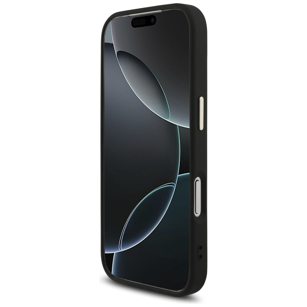 Ovitek za Apple iPhone 17 Pro, Guess, Big 4G Logo Classic, Črno Zlat