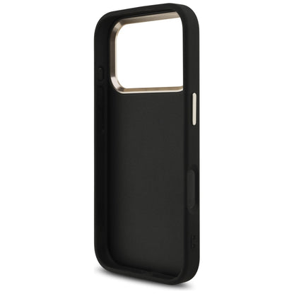 Ovitek za Apple iPhone 17 Pro, Guess, Big 4G Logo Classic, Črno Zlat