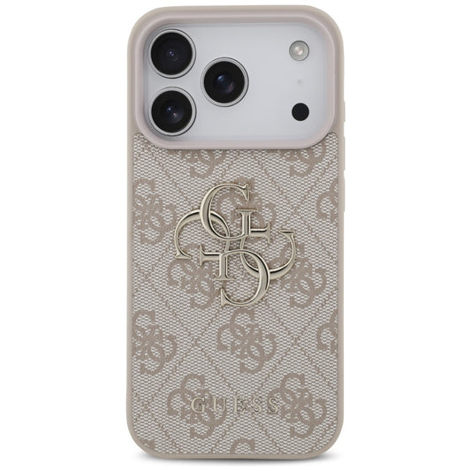 Ovitek za Apple iPhone 17 Pro Max, Guess, 4G Big Logo, Roza