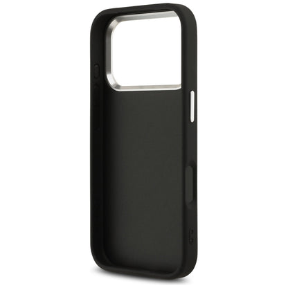Ovitek za Apple iPhone 17 Pro Max, Guess, Big 4G Logo Classic, Črno Srebrn