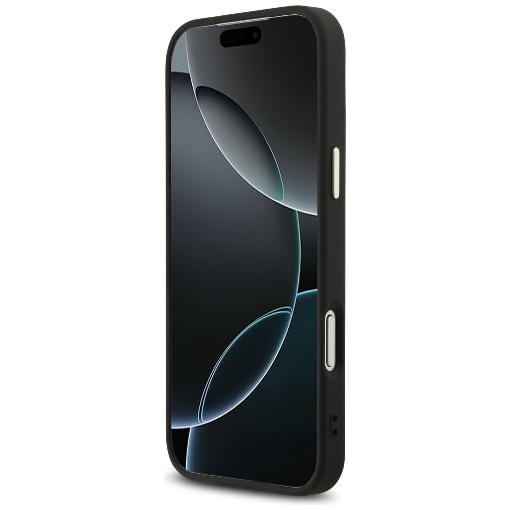 Ovitek za Apple iPhone 17 Pro Max, Guess, Big 4G Logo Classic, Črno Zlat