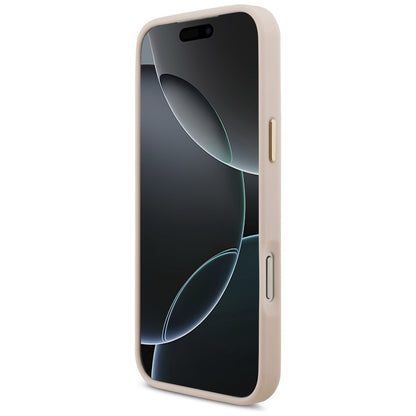 Ovitek za Apple iPhone 17 Pro Max, Karl Lagerfeld, Script Logo, Roza