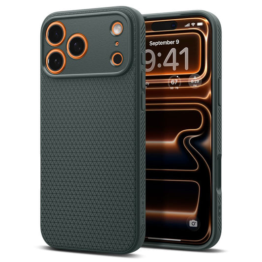 Ovitek za Apple iPhone 17 Pro Max, Spigen, Liquid Air, Zelen