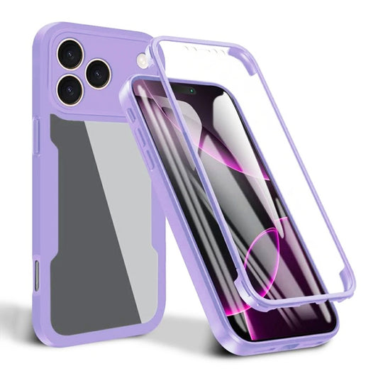 Ovitek za Apple iPhone 17 Pro Max, Techsuit, ColorVerse 360, Vijolična