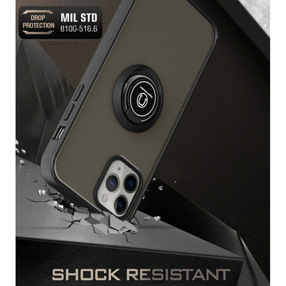 Ovitek za Apple iPhone 17 Pro Max, Techsuit, Glinth, Črn