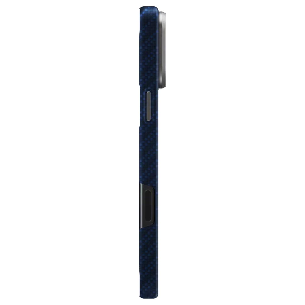 Ovitek MagSafe za Apple iPhone 17 Pro Max, UNIQ, Keva MagClick, Mornarsko modra
