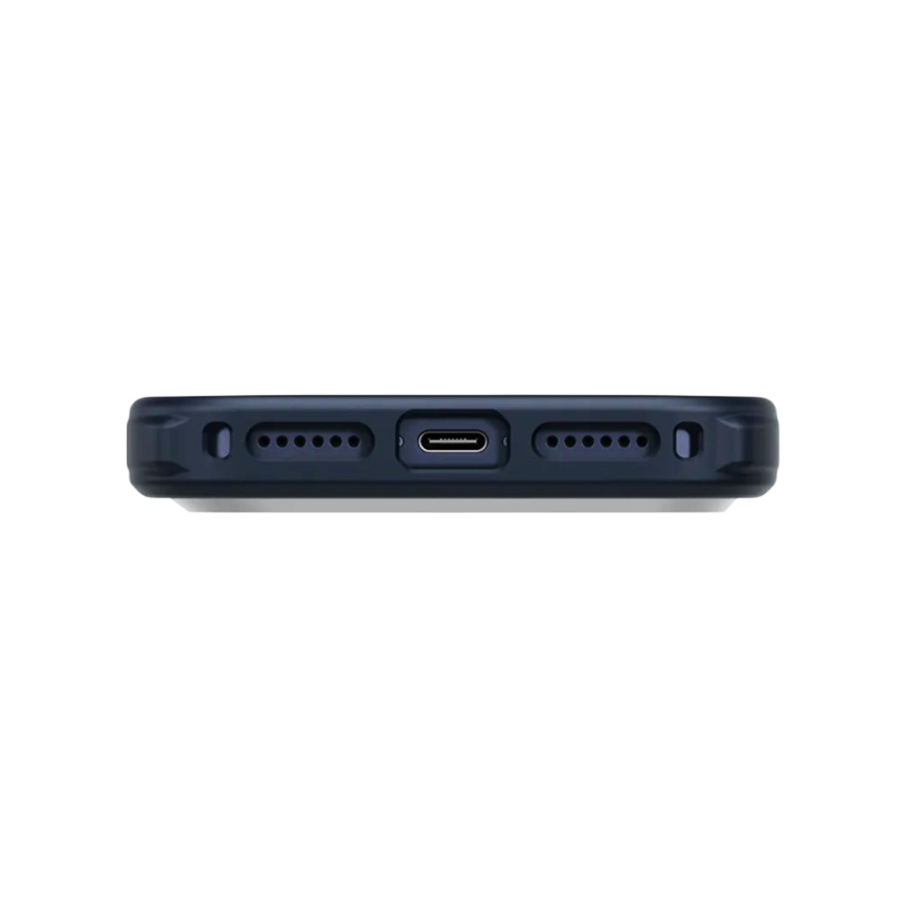 Ovitek MagSafe za Apple iPhone 17 Pro Max, UNIQ, Keva MagClick, Mornarsko modra