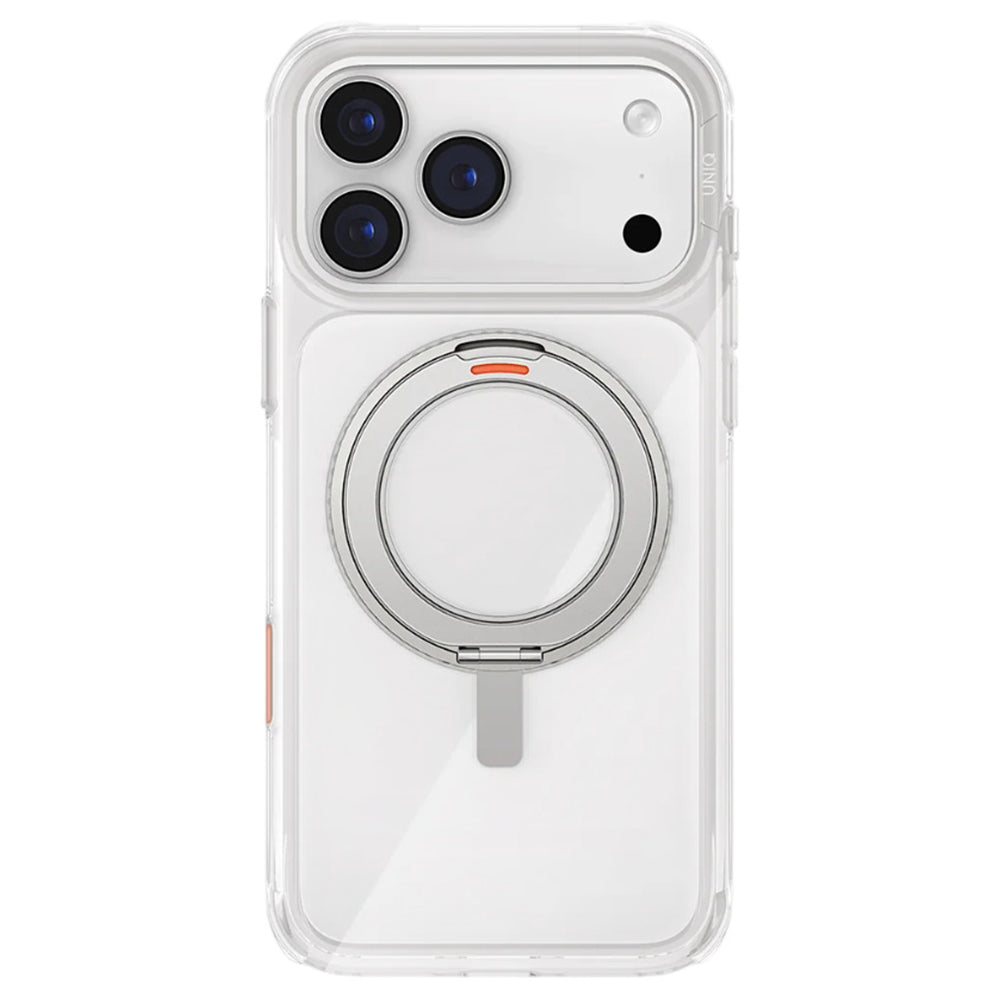 Ovitek za Apple iPhone 17 Pro Max, UNIQ, Swivix, Srebrn.