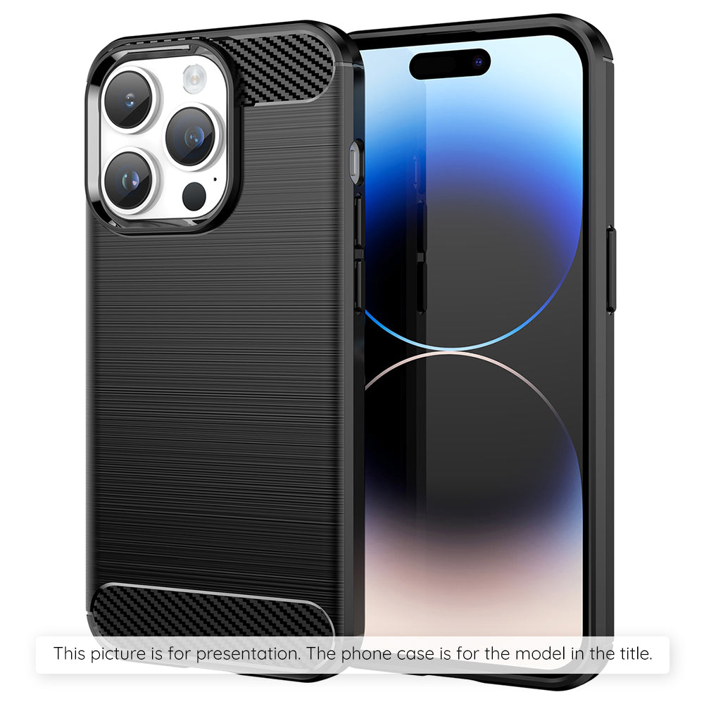 Ovitek za Apple iPhone 17 Pro, Techsuit, Carbon, Črn