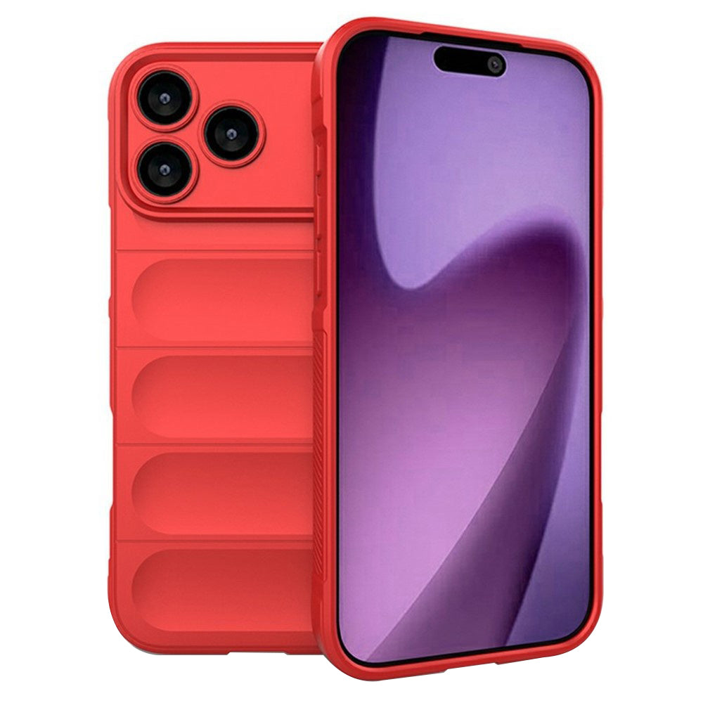 Ovitek za Apple iPhone 17 Pro, Techsuit, Magic Shield, Rdeča