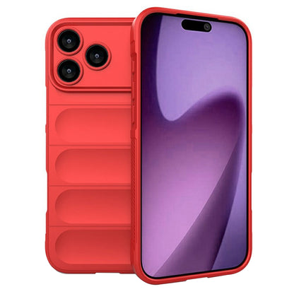 Ovitek za Apple iPhone 17 Pro, Techsuit, Magic Shield, Rdeča