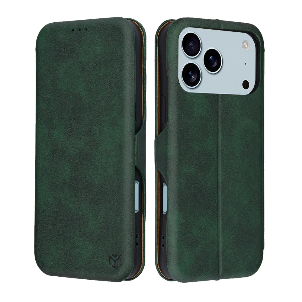 Ovitek za Apple iPhone 17 Pro, Techsuit, Safe Wallet Plus, Zelen