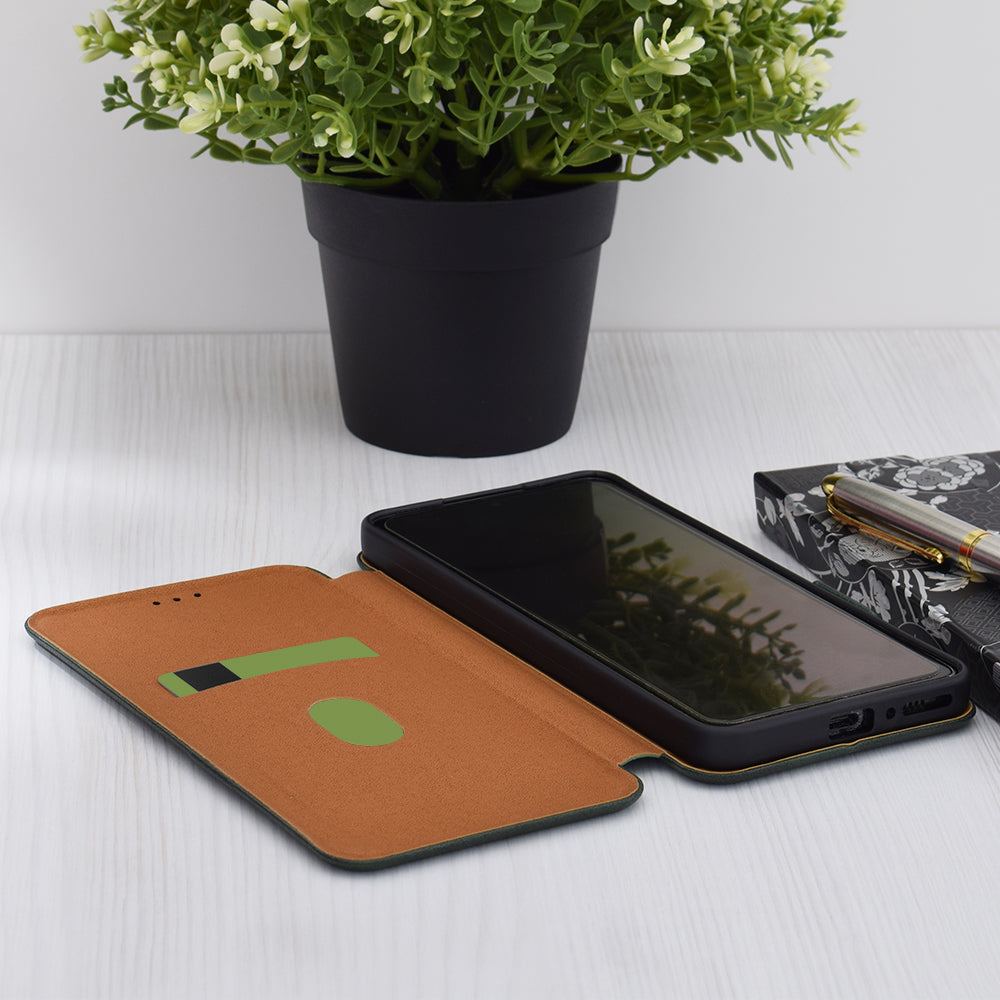 Ovitek za Apple iPhone 17 Pro, Techsuit, Safe Wallet Plus, Zelen