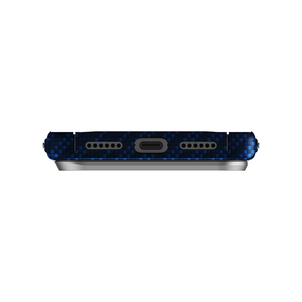 Ovitek MagSafe za Apple iPhone 17 Pro, UNIQ, Keva MagClick, Denim