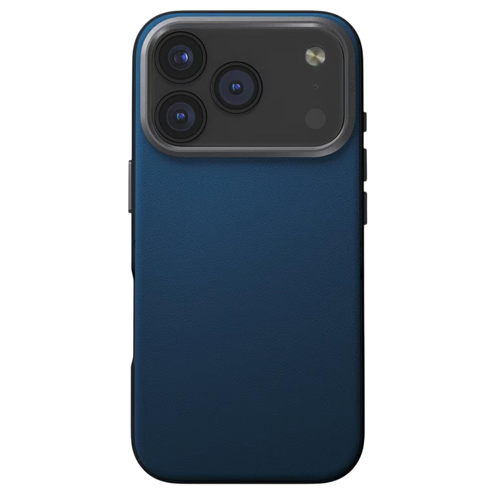Ovitek za Apple iPhone 17 Pro, UNIQ, Lyden Leatherette, Črno modra