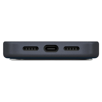 Ovitek za Apple iPhone 17 Pro, UNIQ, Lyden Leatherette, Črno modra