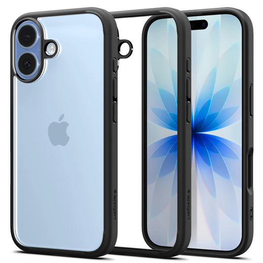 Ovitek za Apple iPhone 17, Spigen, Ultra Hybrid, Mat Črna