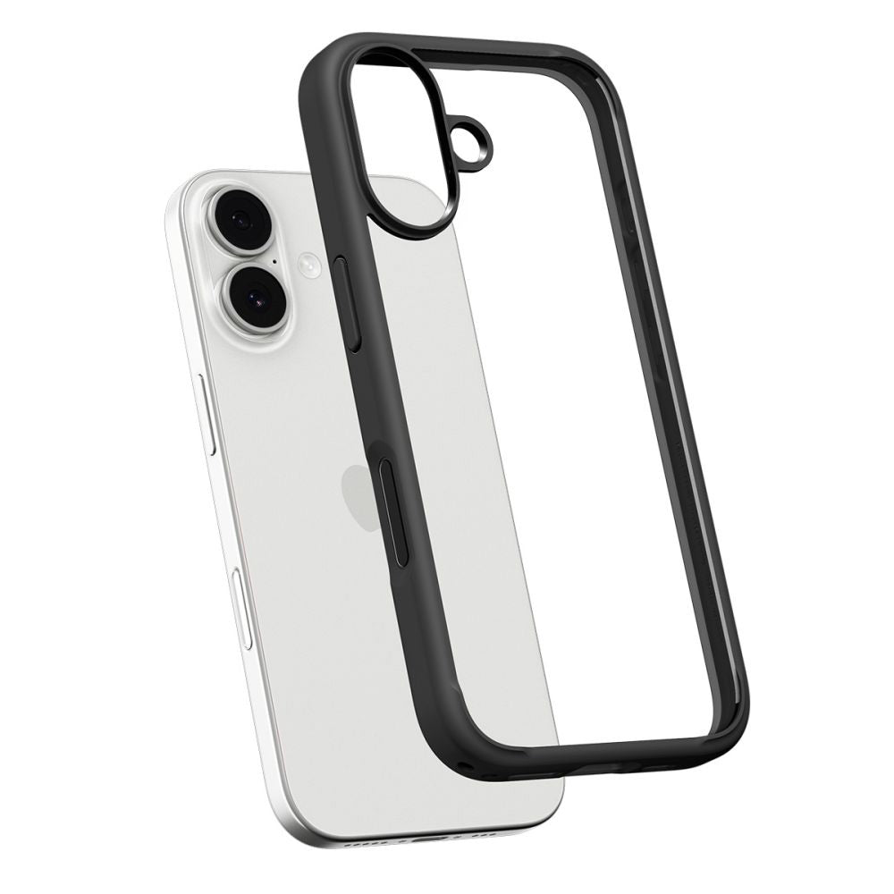 Ovitek za Apple iPhone 17, Spigen, Ultra Hybrid, Mat Črna