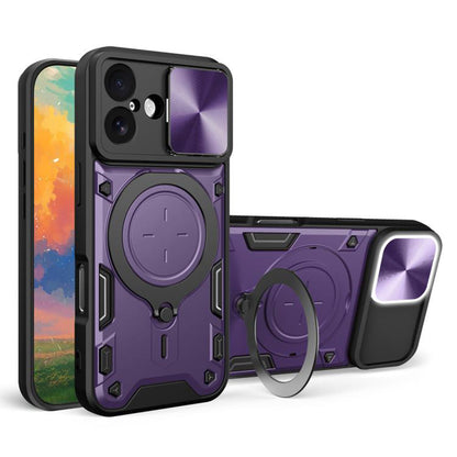Ovitek za Apple iPhone 17, Techsuit, CamGuard Pro, Vijolična