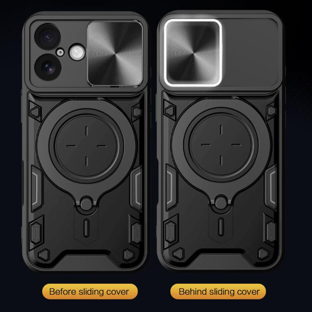 Ovitek za Apple iPhone 17, Techsuit, CamGuard Pro, Rdeča