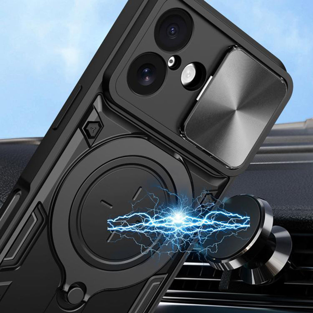 Ovitek za Apple iPhone 17, Techsuit, CamGuard Pro, Rožnato Zlata