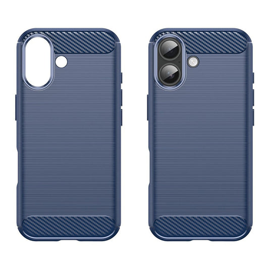 Ovitek za Apple iPhone 17, Techsuit, Carbon, Modra