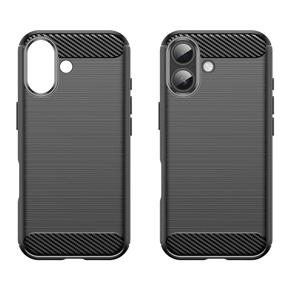 Ovitek za Apple iPhone 17, Techsuit, Carbon, Črn