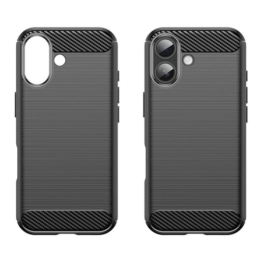 Ovitek za Apple iPhone 17, Techsuit, Carbon, Črn