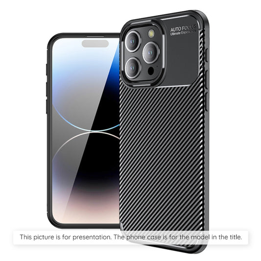 Ovitek za Apple iPhone 17, Techsuit, CarbonFiber, Črn