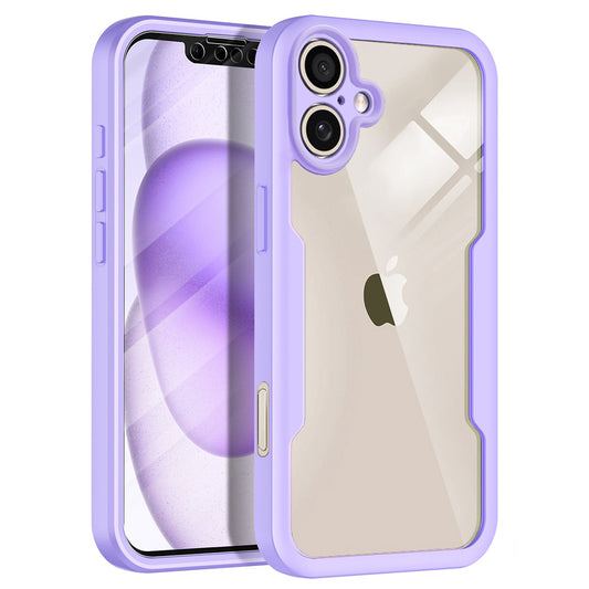 Ovitek za Apple iPhone 17, Techsuit, ColorVerse 360, Vijolična