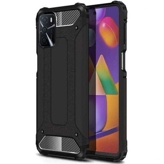 Ovitek za Apple iPhone 17, Techsuit, Hybrid Armor, Črn
