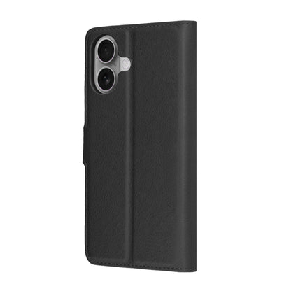 Ovitek za Apple iPhone 17, Techsuit, Leather Folio, Črn