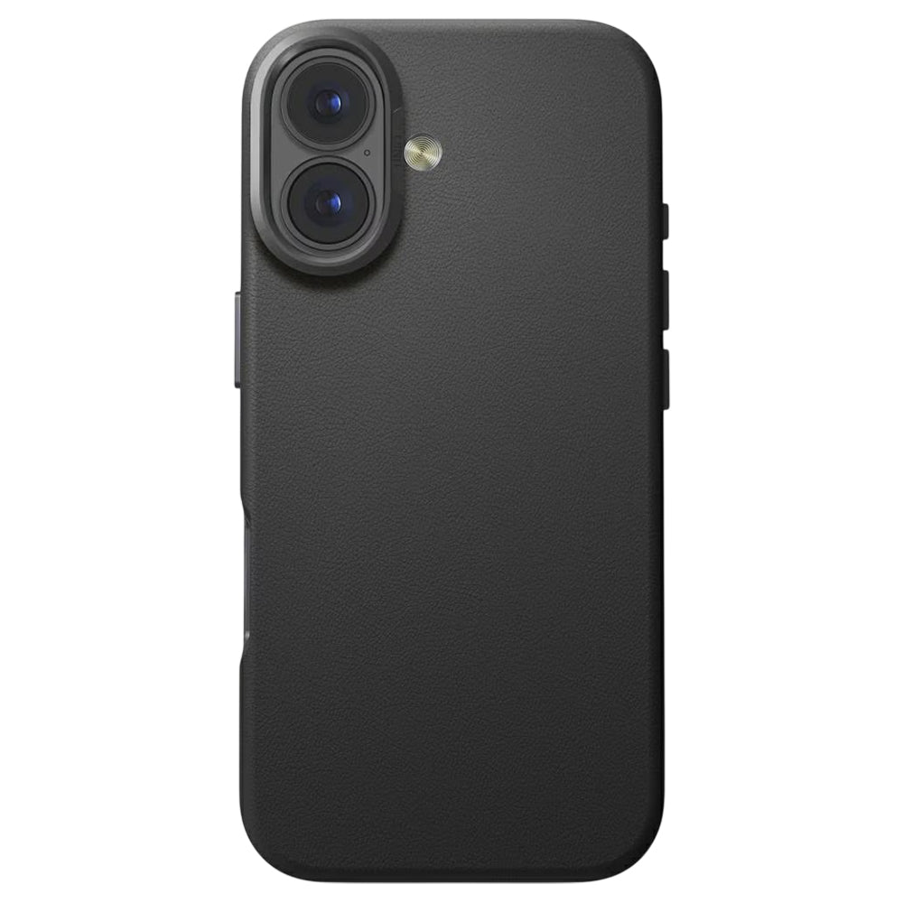 Ovitek za Apple iPhone 17, UNIQ, Lyden Leatherette, Črn
