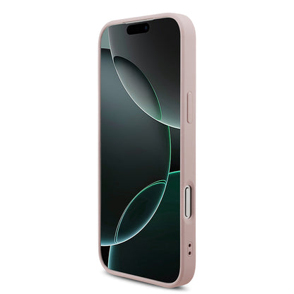 Ovitek za Apple iPhone 18 Pro / 17 Pro, Guess, 4G Big Logo, roza