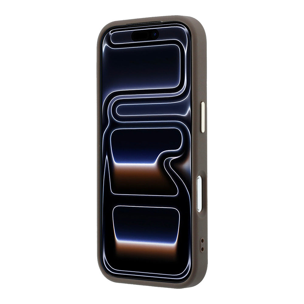 Ovitek za Apple iPhone 18 Pro / 17 Pro, Guess, 4G Big Resin Logo, rjav