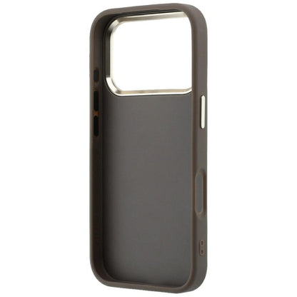 Case for Apple iPhone 18 Pro / 17 Pro, Guess, 4G Big Strass Logo, Brown