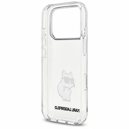 Ovitek za Apple iPhone 18 Pro / 17 Pro, Karl Lagerfeld, IML Choupette NFT, prozoren