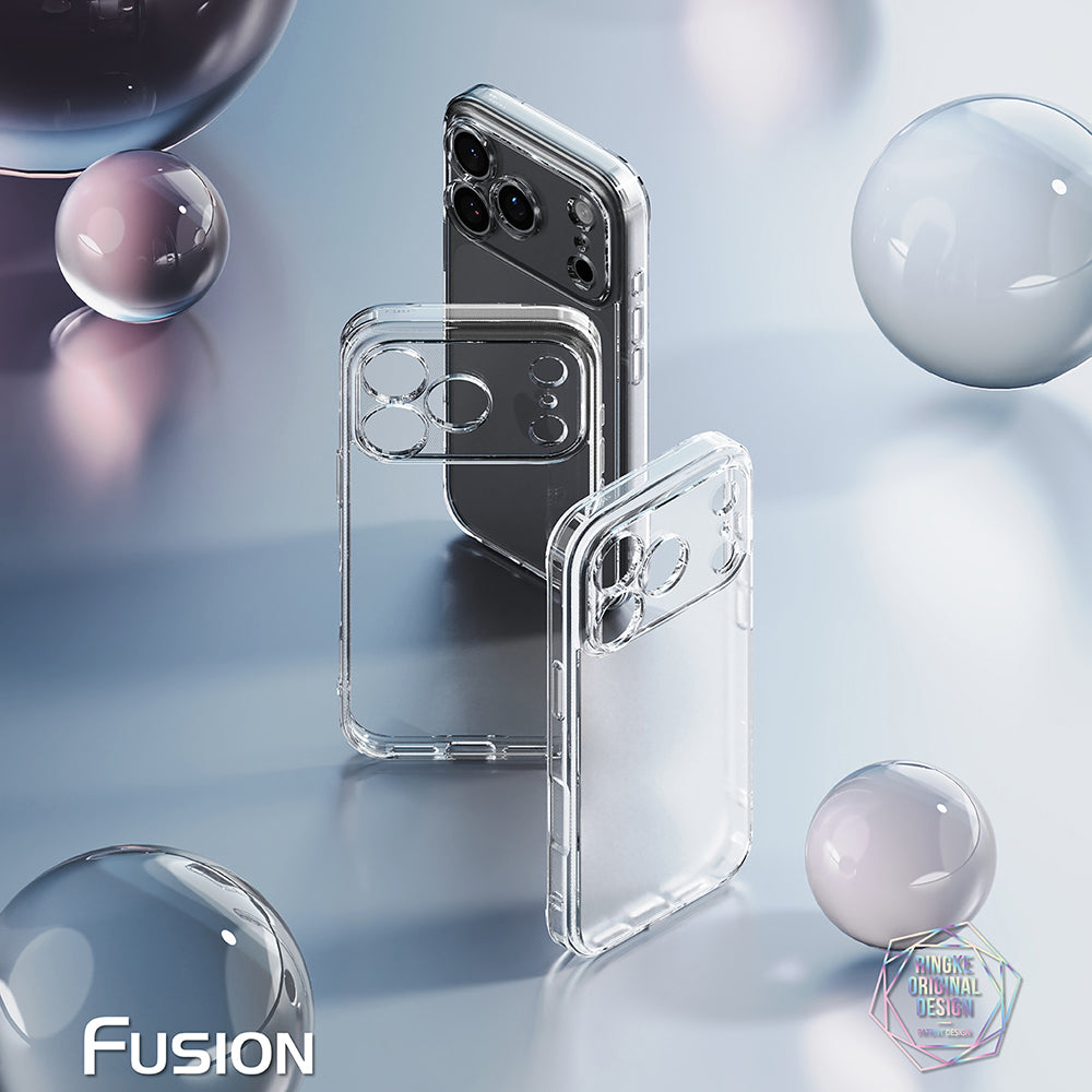 Ovitek za Apple iPhone 18 Pro / 17 Pro, Ringke, Fusion, mat prozoren