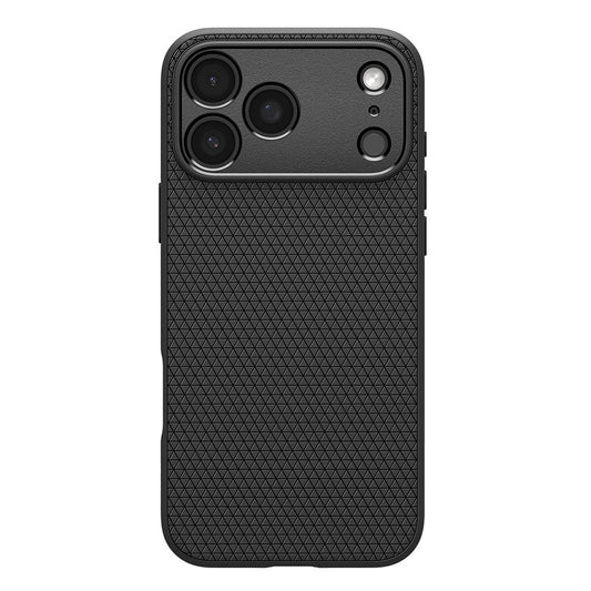 Ovitek za Apple iPhone 18 Pro / 17 Pro, Spigen, Liquid Air, mat črn ACS12149